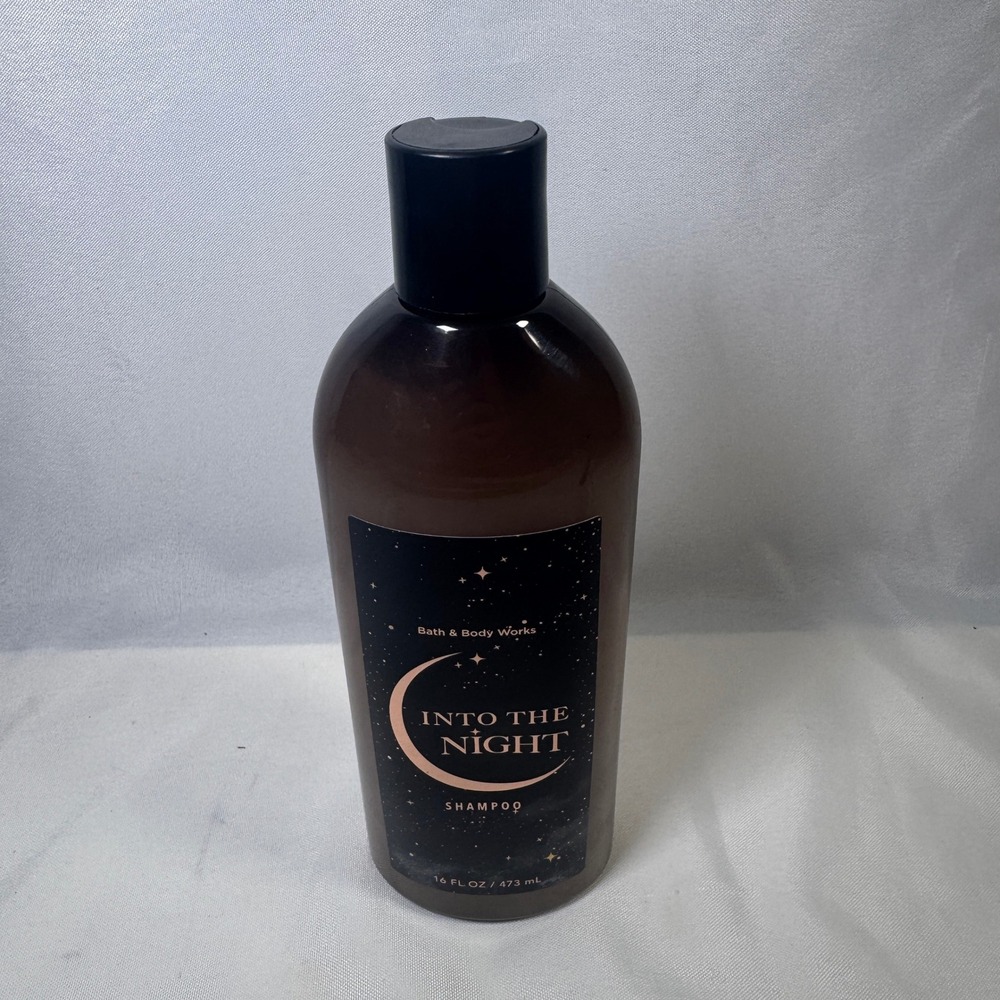 Bath & Body Works Into The Night Moisturizing Shampoo 16oz Raspberry Amber Rose